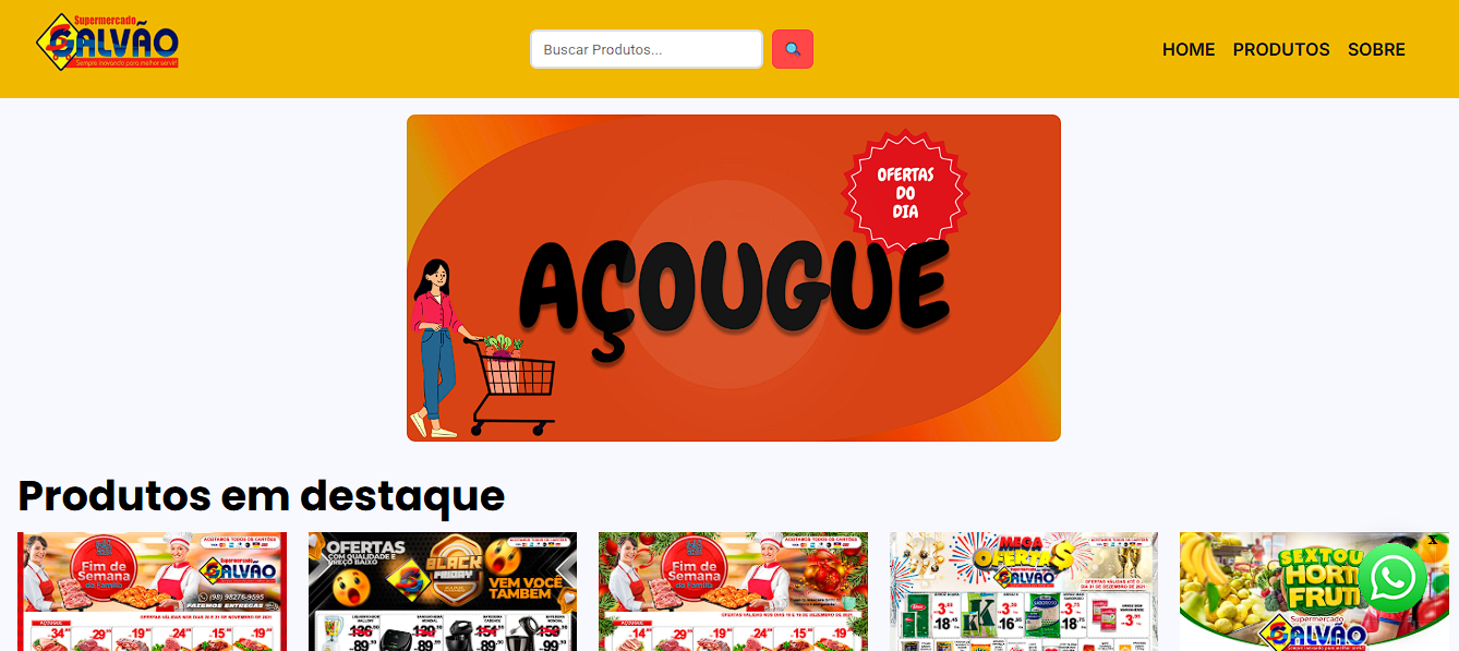 Miniatura do projeto Interface Acessível do supermercado